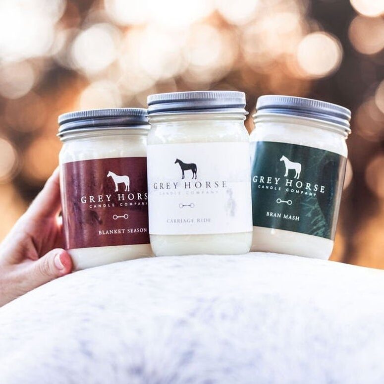 Grey Horse Candle Co Jars